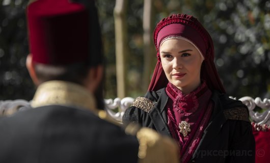 Кадр из турецкого сериала Права на престол Абдулхамид 140 серия